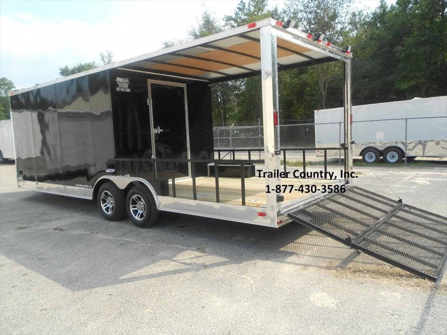 New 2026 Brand New Model 8.5x24 Tandem Axle, Custom Enclosed Hybrid Utility-Cargo Trailer