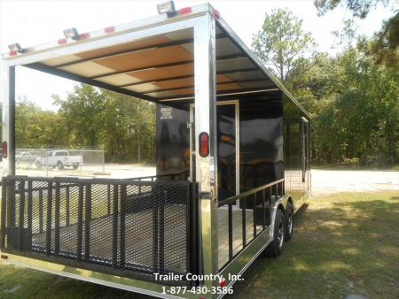 New 2026 Brand New Model 8.5x24 Tandem Axle, Custom Enclosed Hybrid Utility-Cargo Trailer
