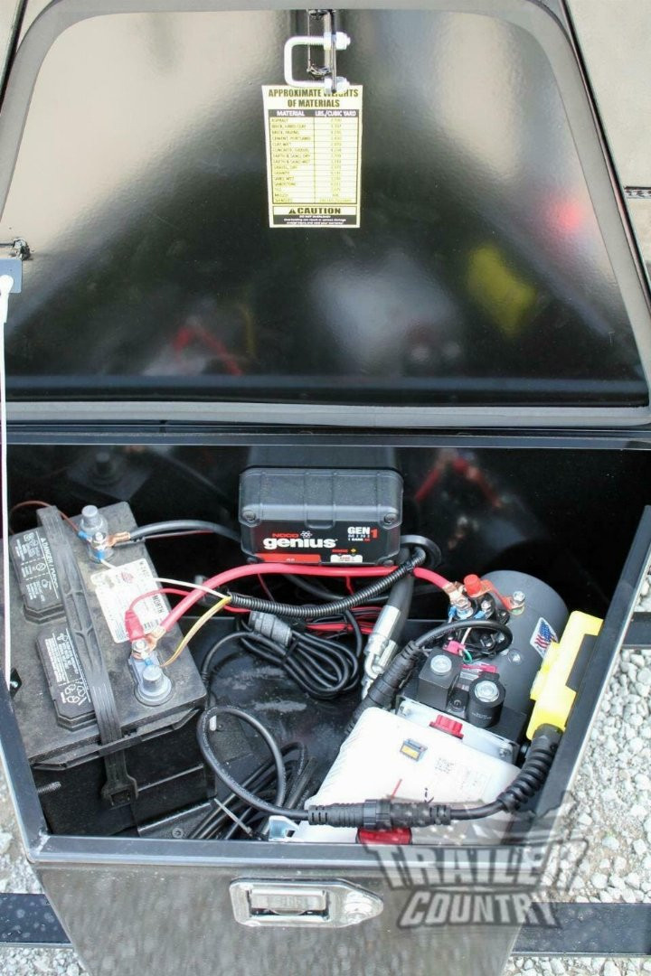 New NEW 7x14, 4FT sides Hydraulic Dump Trailer w/ 1 Piece Solid Steel Floor