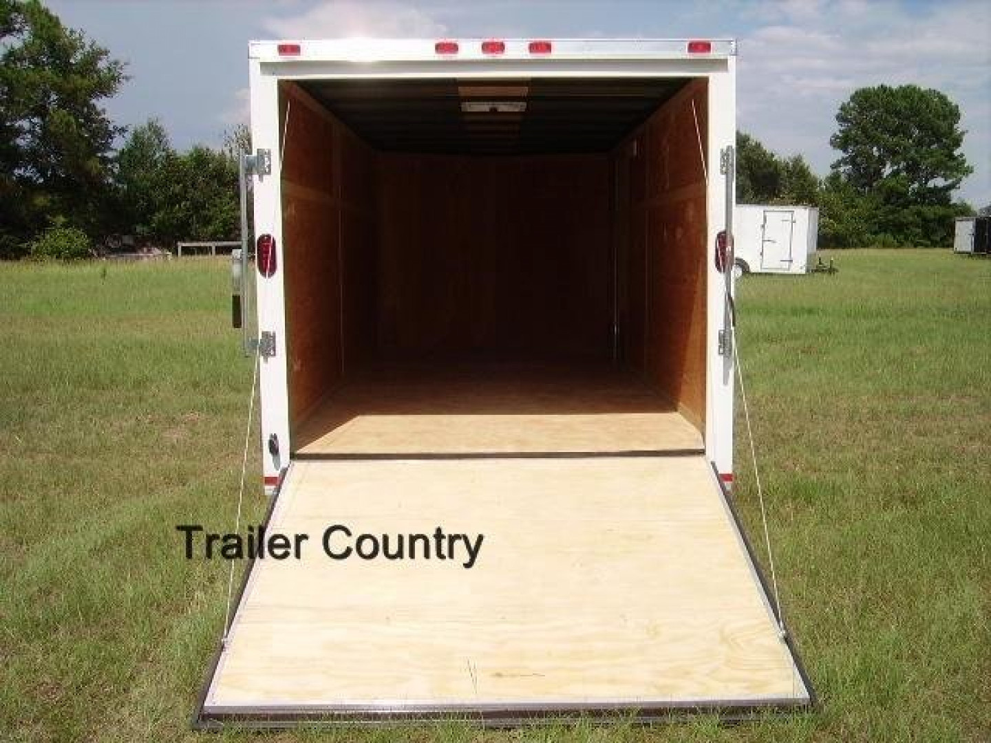 New 2026 Brand New 7x16 Tandem Axle, V-Nosed Enclosed Trailer - Led Lighting