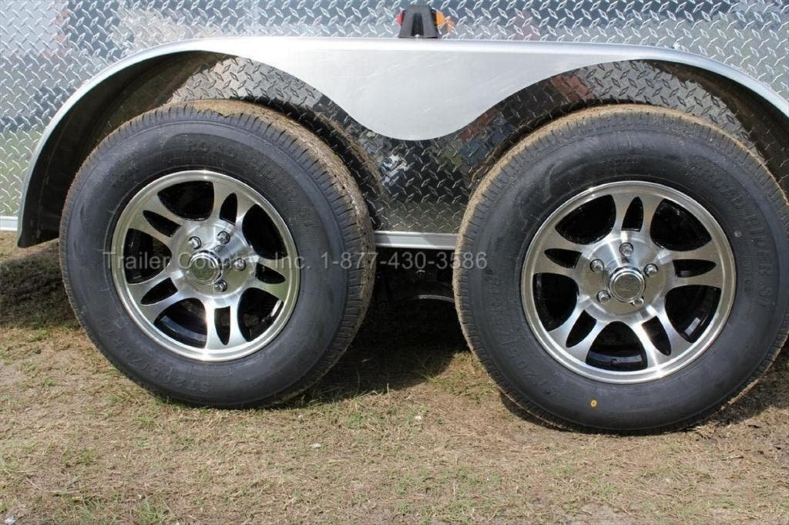 New 2026 Brand New Model 7 X 16 Tandem Axle, V-Nosed Enclosed Motorcycle Cargo Trailer