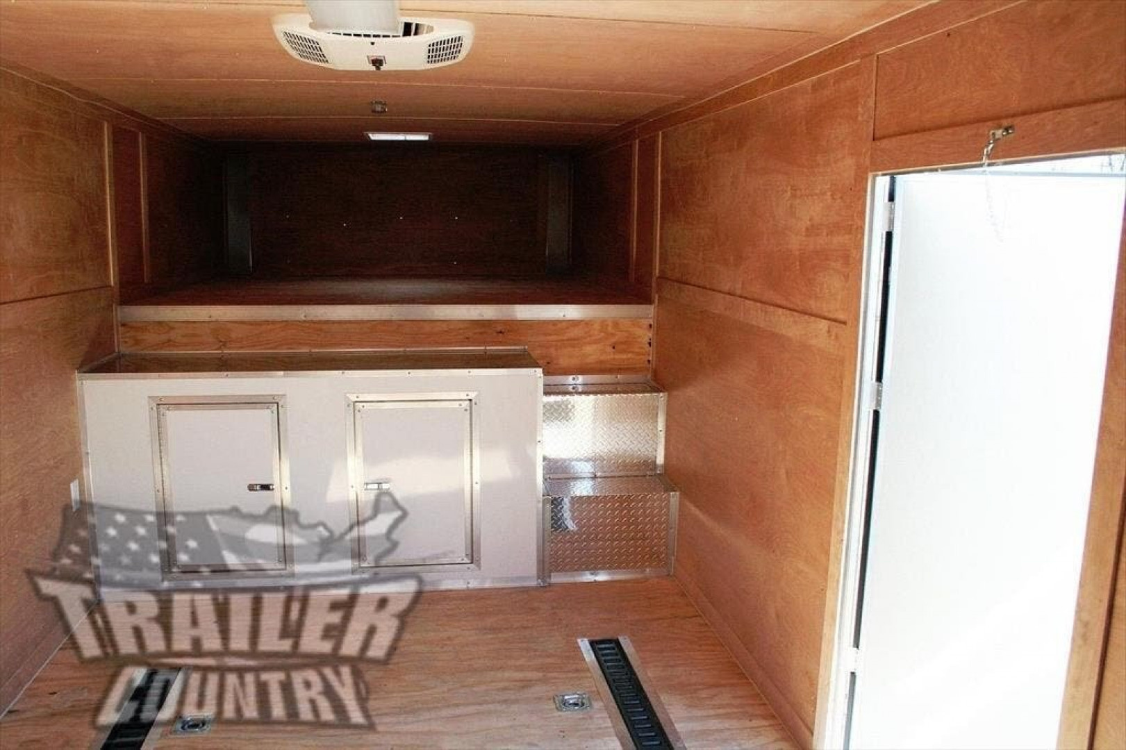 New 2026 New Model 8.5 x 40 + 8' RISER Triple Axle, Enclosed Goose Neck Cargo Trailer