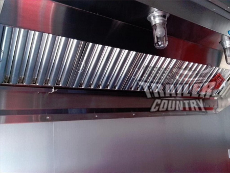 New 2026 New Heavy Duty Model 8.5 x 22 Tandem Axle, Enclosed Food Vending Concession BBQ Trailer w/ Bathroom Package.