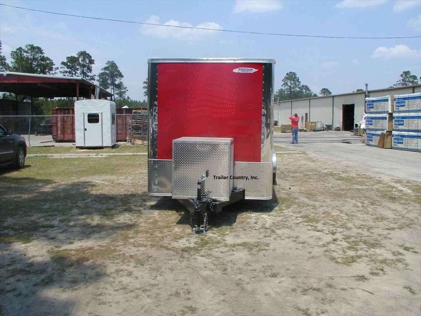 New 2026 NEW 7 x 20 Enclosed Concession READY FOR CUSTOMIZATION w/6FT porch