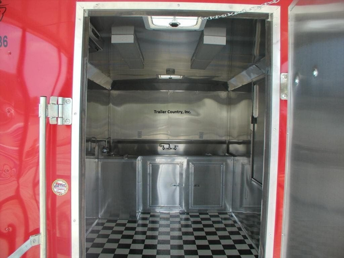 New 2026 NEW 7 x 20 Enclosed Concession READY FOR CUSTOMIZATION w/6FT porch