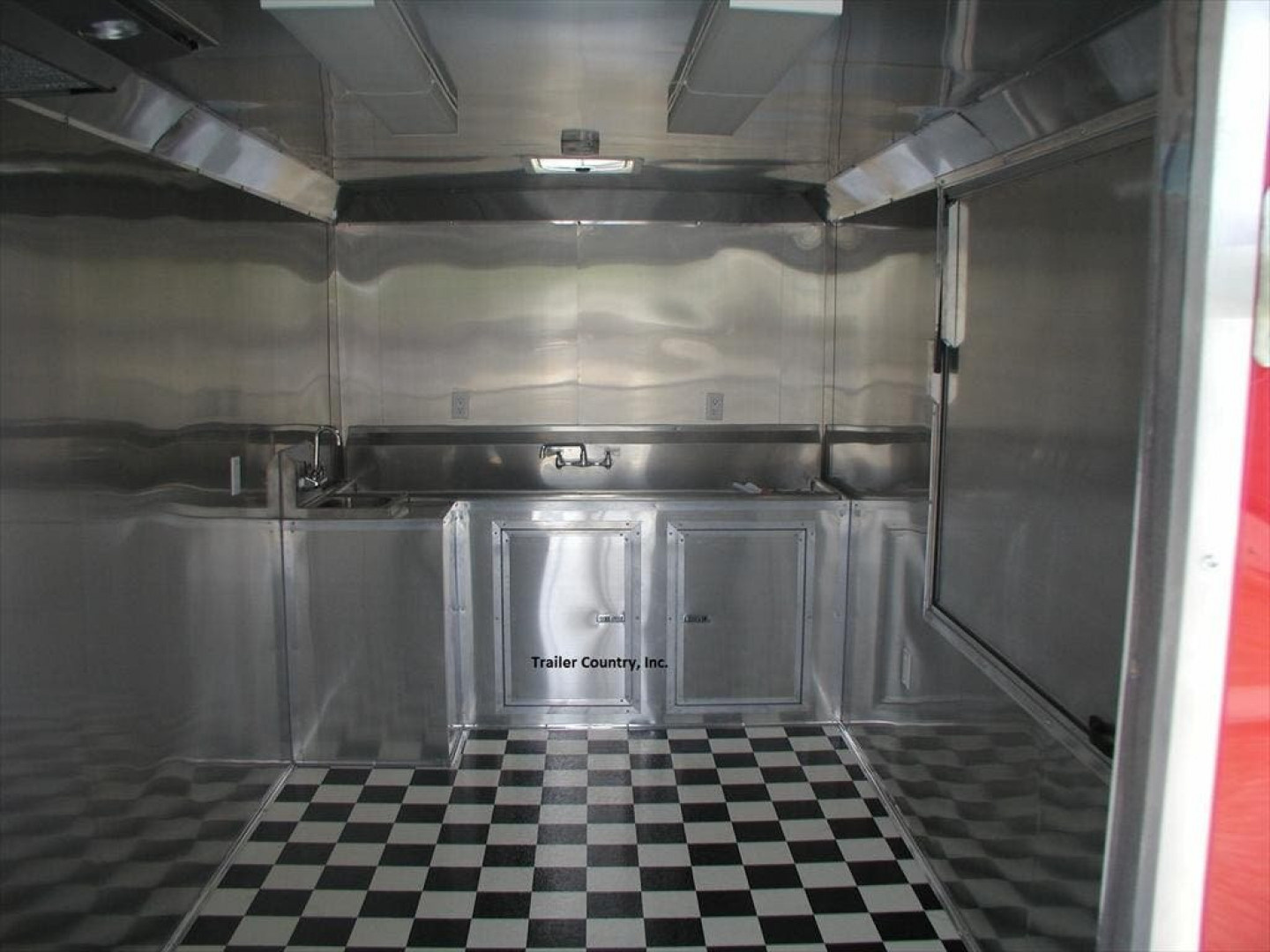 New 2026 NEW 7 x 20 Enclosed Concession READY FOR CUSTOMIZATION w/6FT porch