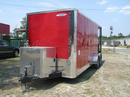 New 2026 NEW 7 x 20 Enclosed Concession READY FOR CUSTOMIZATION w/6FT porch