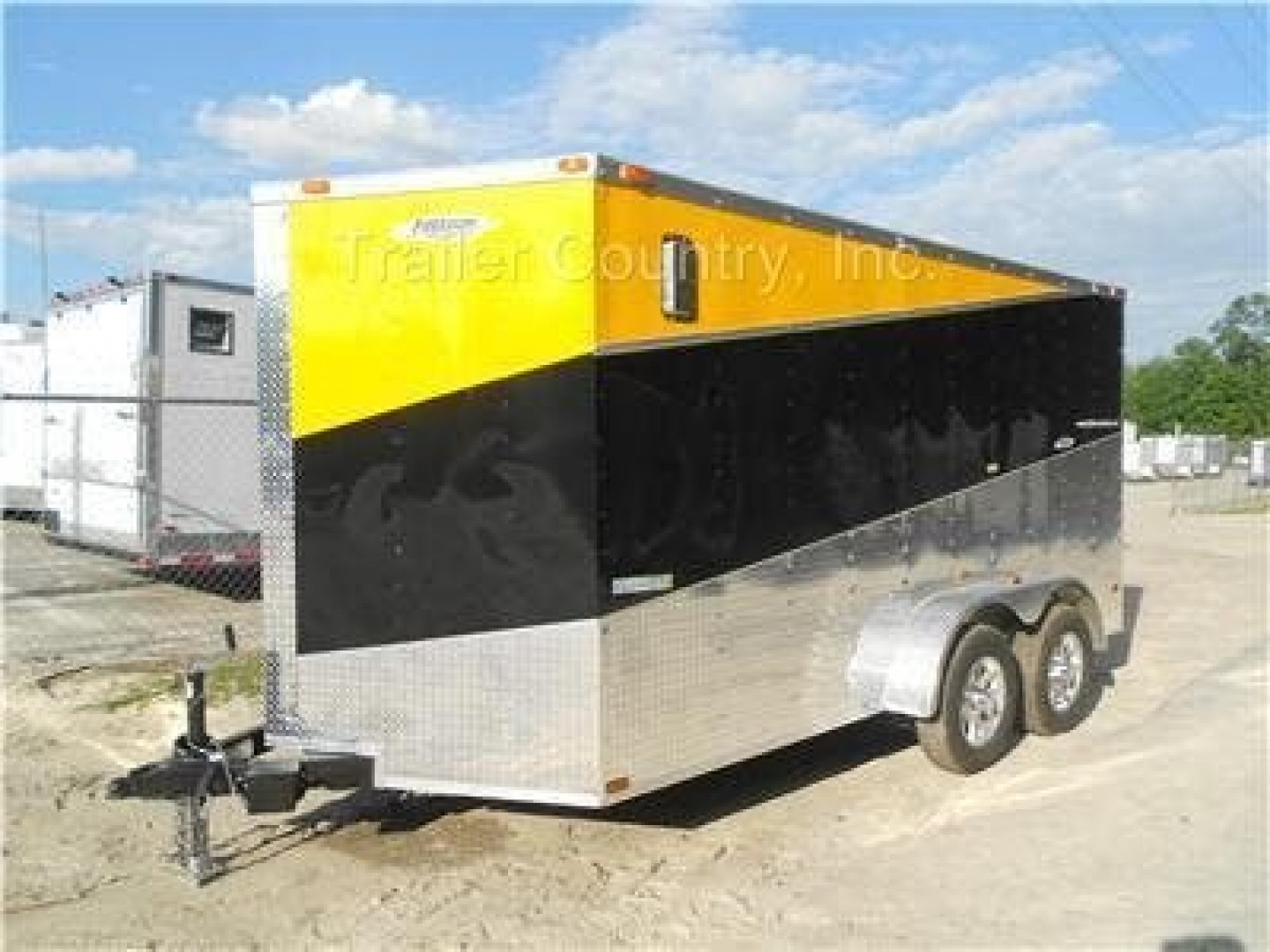 New NEW 7 x 14 Motorcycle, Landscape, ATV 4-Wheeler, Cargo Trlr, Slanted Color PKG