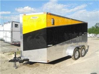 New NEW 7 x 14 Motorcycle, Landscape, ATV 4-Wheeler, Cargo Trlr, Slanted Color PKG