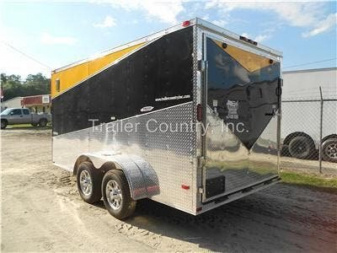 New NEW 7 x 14 Motorcycle, Landscape, ATV 4-Wheeler, Cargo Trlr, Slanted Color PKG