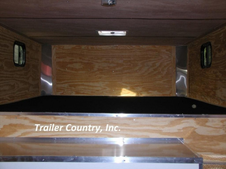 New 2026 Brand New 8.5x24 + 8' RISER Tandem Axle, Enclosed Gooseneck Cargo Trailer