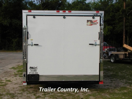 New 2026 Brand New 8.5x24 + 8' RISER Tandem Axle, Enclosed Gooseneck Cargo Trailer