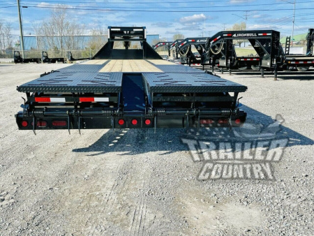 New 2026 NEW 8.5' x 25'Heavy Duty GN 12Ton Heavy Eq Hauler Deckover Trailer. Rampage Ramps