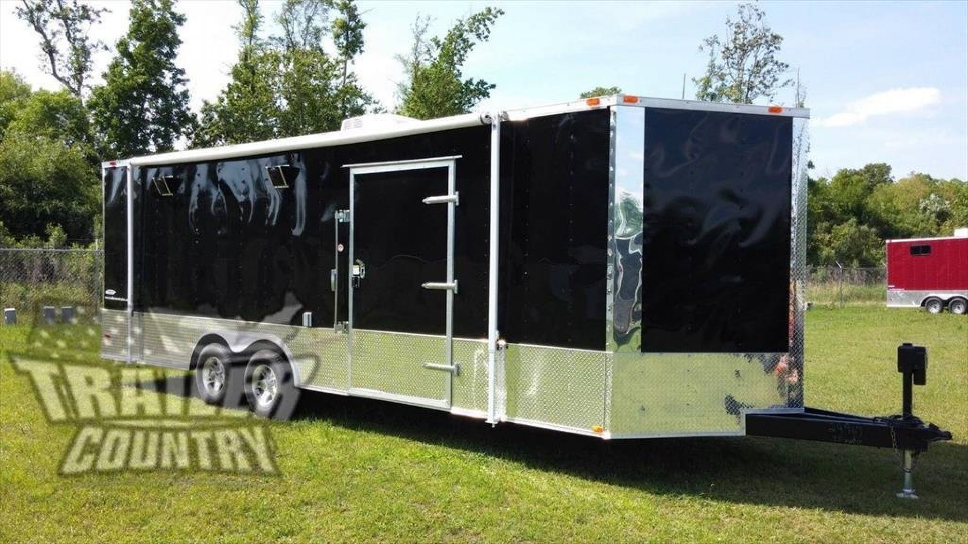 New 2026 NEW 8.5 x 24 Tandem Axle, LOADED W/UPGRADED OPTIONS Toy Car Hauler Cargo Trlr