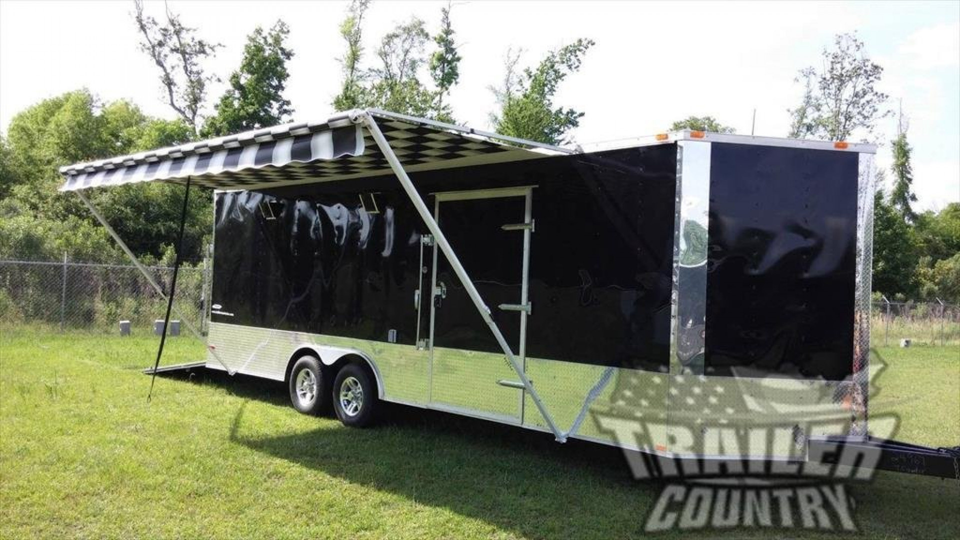 New 2026 NEW 8.5 x 24 Tandem Axle, LOADED W/UPGRADED OPTIONS Toy Car Hauler Cargo Trlr