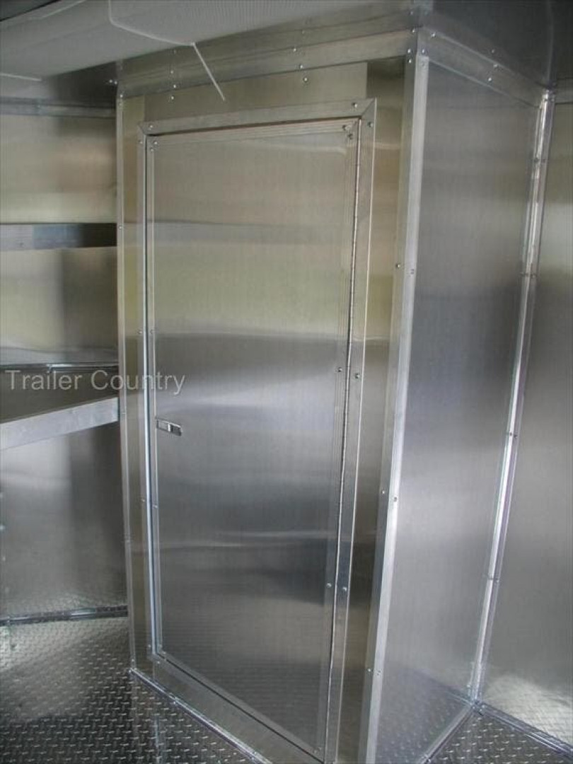 New NEW 7 X 14 + 4' Open Porch  TAIL GATE CONCESSION TRAILER LOADED W/ OPTIONS