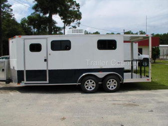 New NEW 7 X 14 + 4' Open Porch  TAIL GATE CONCESSION TRAILER LOADED W/ OPTIONS