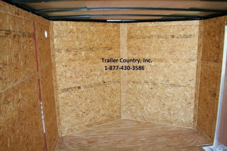 New 2026 NEW 8.5 x 24 Tandem Axle, V-Nosed Enclosed Motorcycle, Landscape, ATV Trailer