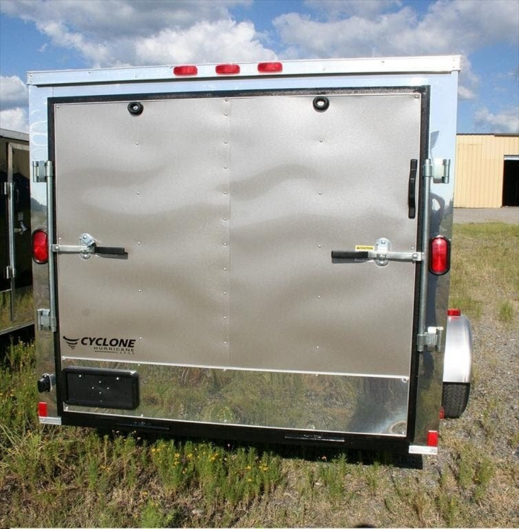New 2026 Brand New All American Series 6x12 Single Axle, V-Nosed Enclosed Trailer Loaded