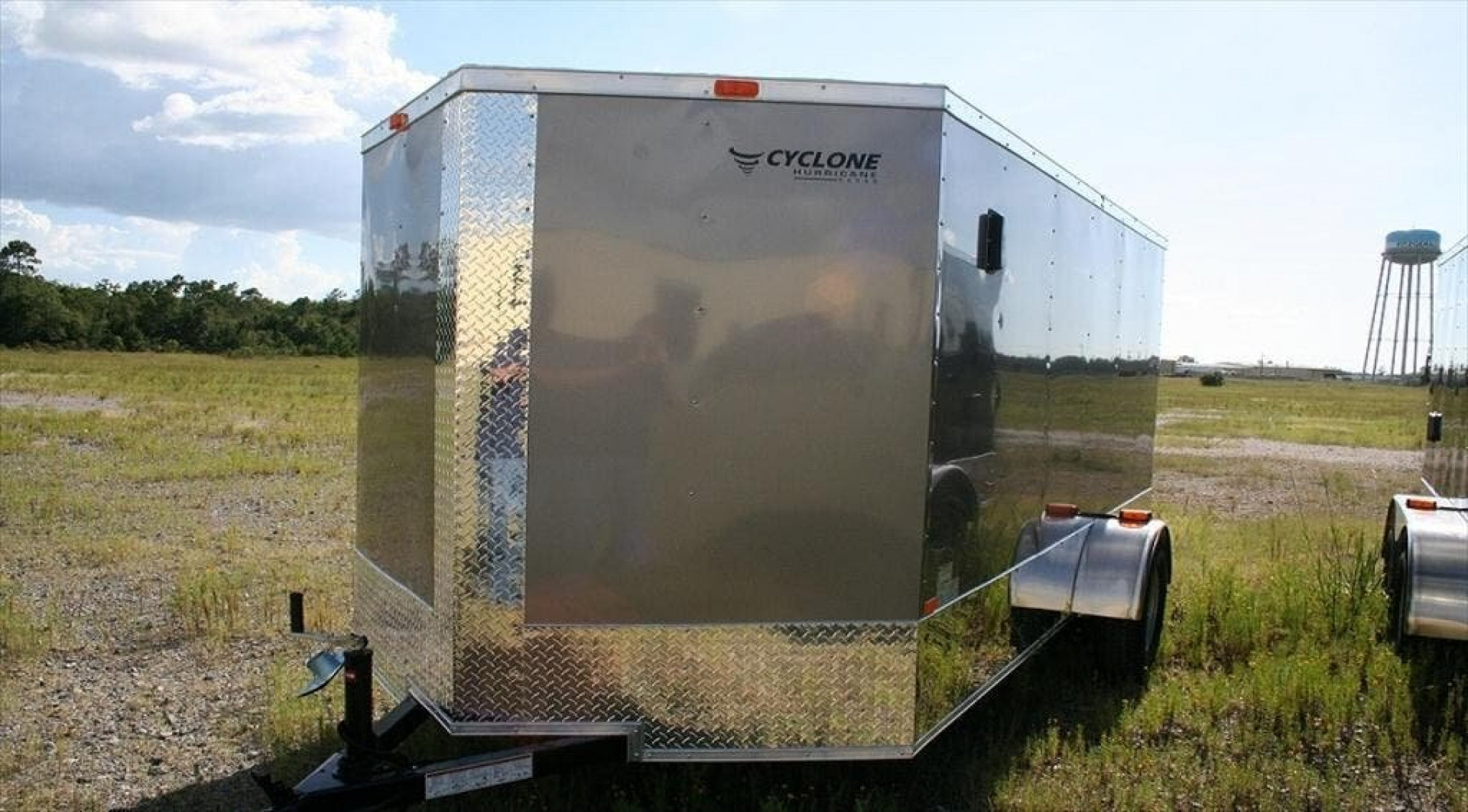 New 2026 Brand New All American Series 6x12 Single Axle, V-Nosed Enclosed Trailer Loaded