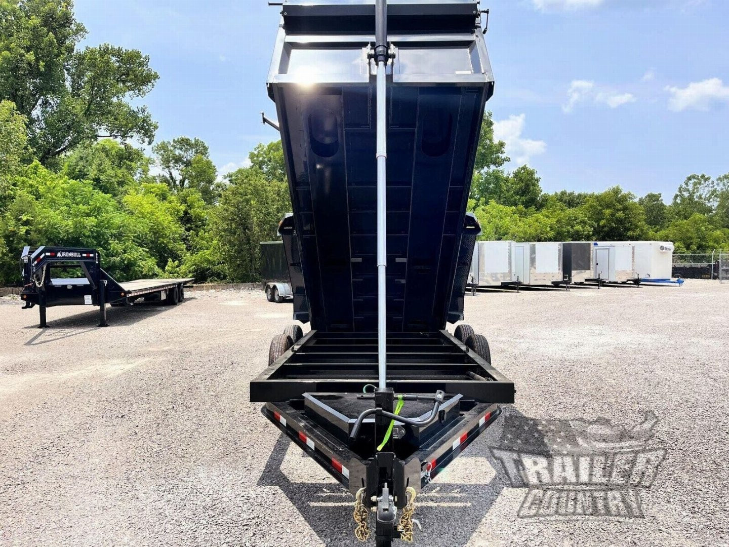 New 2026 NEW 7' x 16' Iron Bull 3-Stage Telescopic Hoist Hydraulic Dump Trailer w/ 48" High Sides