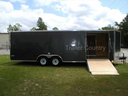 New 2026 New Model HEAVY DUTY Custom 8.5 x 24 Tandem Axle, Enclosed/Carhauler Trailer. (10,400 LB GVWR)