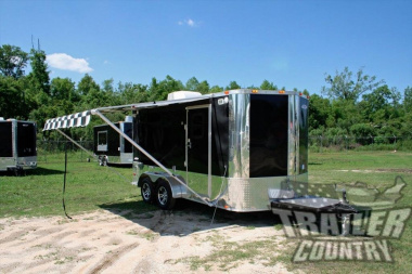 New Brand New 7 X 14' Tandem Axle Enclosed Motorcycle Trailer