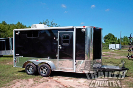New 2026 New Heavy Duty Elite Series Model 7 X 14' Tandem Axle, Enclosed Trailer, Loaded w/Upgrades