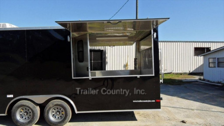New 2026 Brand new 8.5x26 Concession/Food Vending Trailer w/ Rear Cooking BBQ Area