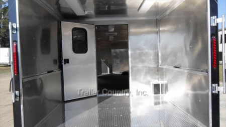 New 2026 Brand new 8.5x26 Concession/Food Vending Trailer w/ Rear Cooking BBQ Area