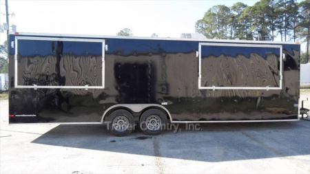New 2026 Brand new 8.5x26 Concession/Food Vending Trailer w/ Rear Cooking BBQ Area