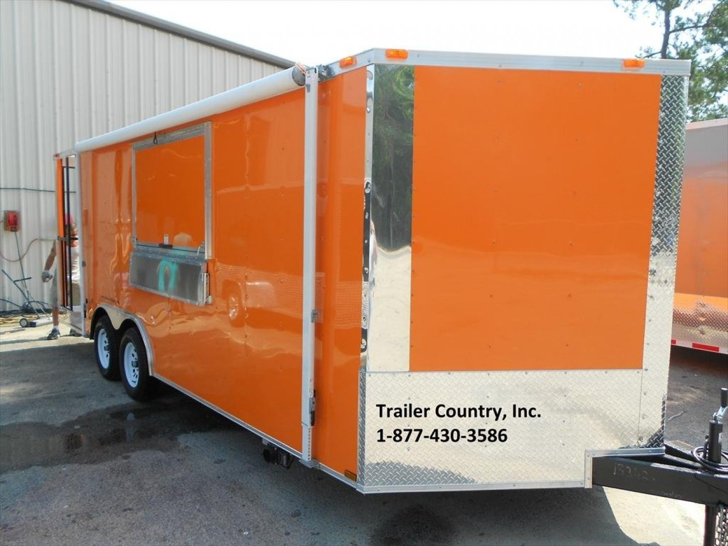 New 2026 NEW 8.5 x 20 ( 4FT Porch ) w/ Sinks, Electrical, Finished Interior. A/C. Awning & More