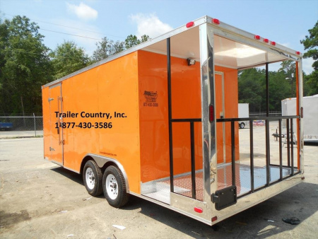 New 2026 NEW 8.5 x 20 ( 4FT Porch ) w/ Sinks, Electrical, Finished Interior. A/C. Awning & More