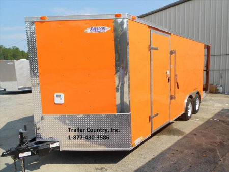 New 2026 NEW 8.5 x 20 ( 4FT Porch ) w/ Sinks, Electrical, Finished Interior. A/C. Awning & More
