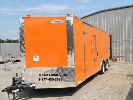 New 2026 NEW 8.5 x 20 ( 4FT Porch ) w/ Sinks, Electrical, Finished Interior. A/C. Awning & More
