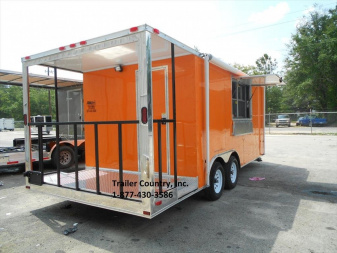 New NEW 8.5 x 20 ( 4FT Porch ) w/ Sinks, Electrical, Finished Interior. A/C. Awning & More