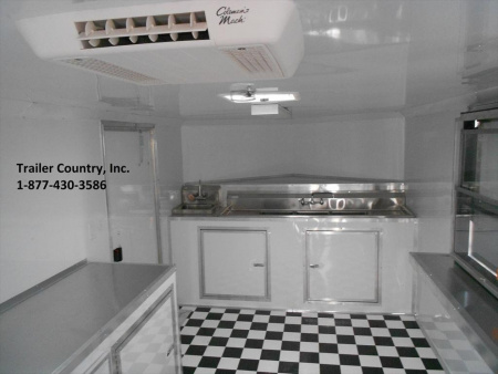 New 2026 NEW 8.5 x 20 ( 4FT Porch ) w/ Sinks, Electrical, Finished Interior. A/C. Awning & More