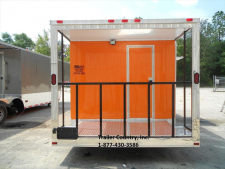 New 2026 NEW 8.5 x 20 ( 4FT Porch ) w/ Sinks, Electrical, Finished Interior. A/C. Awning & More