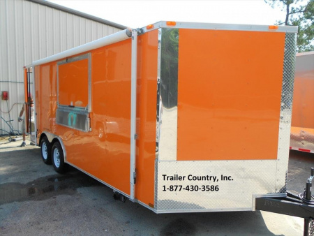 New 2026 NEW 8.5 x 20 ( 4FT Porch ) w/ Sinks, Electrical, Finished Interior. A/C. Awning & More