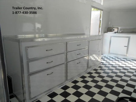 New 2026 NEW 8.5 x 20 ( 4FT Porch ) w/ Sinks, Electrical, Finished Interior. A/C. Awning & More