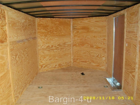New 2026 Brand New 8.5x20 Tandem Axle, V-Nosed Enclosed Carhauler Trailer