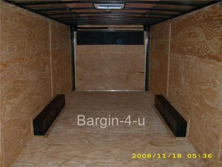 New 2026 Brand New 8.5x20 Tandem Axle, V-Nosed Enclosed Carhauler Trailer