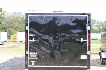 New 2026 South Georgia Cargo Brand New 7 X 16 Tandem Axle, V-Nosed Enclosed Motorcycle Cargo Trailer