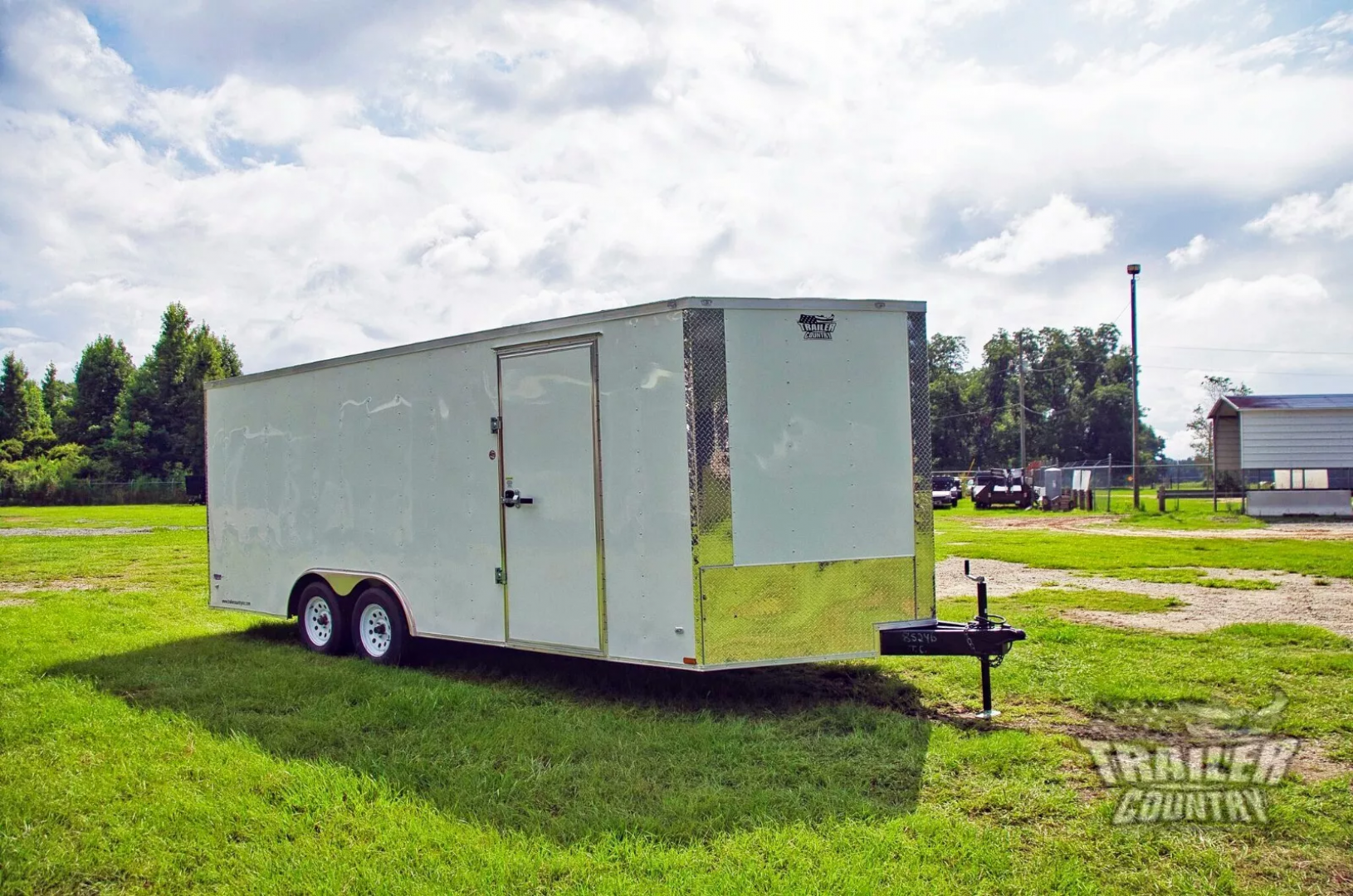 New NEW 8.5x20 Tandem Axle, Enclosed Car Hauler Trailer w/3,500 Axles **HOT SELLER**