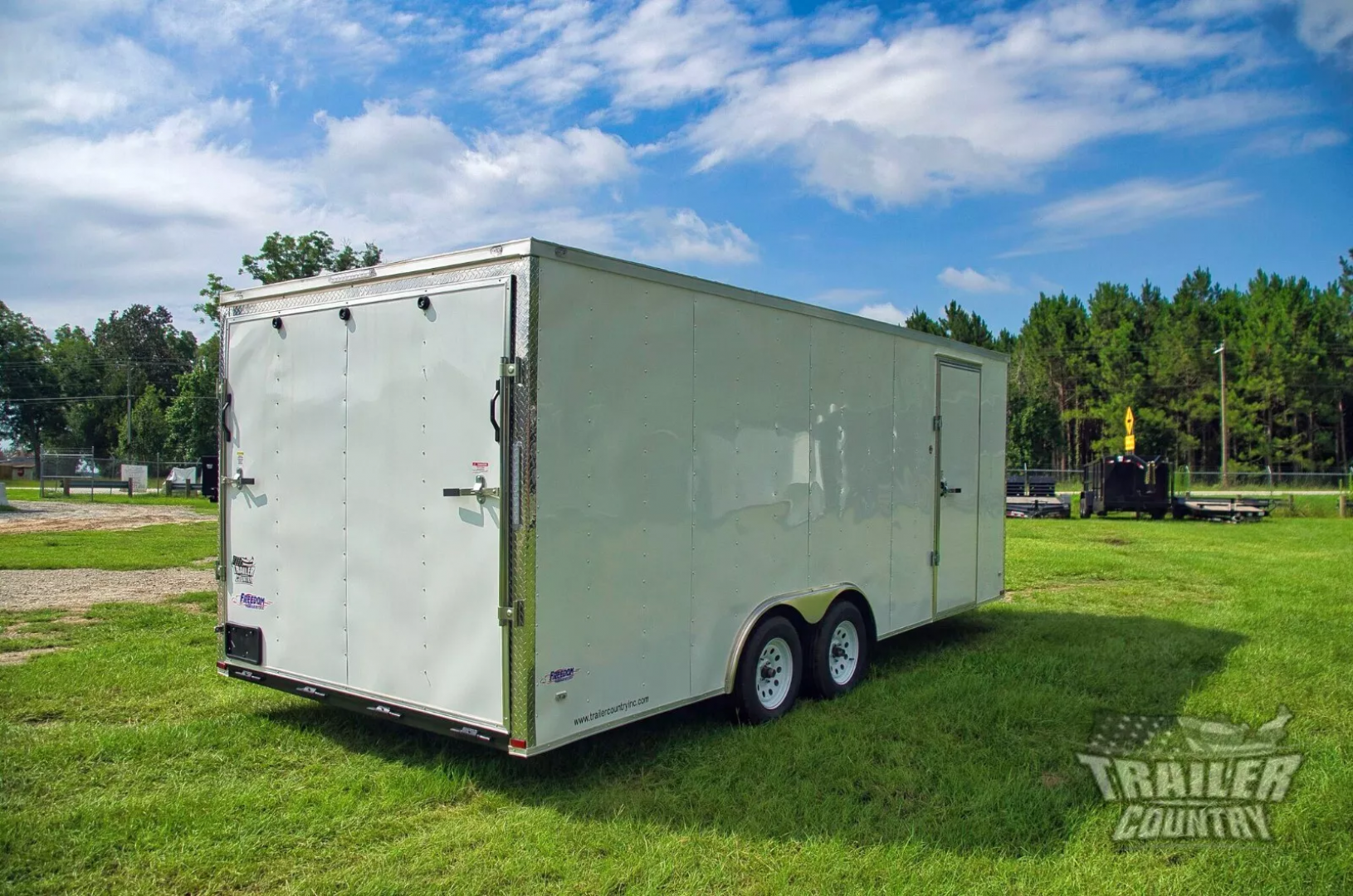 New NEW 8.5x20 Tandem Axle, Enclosed Car Hauler Trailer w/3,500 Axles **HOT SELLER**