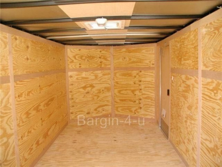 New 2026 Brand New Elite Series 7x16 Tandem Axle, V-Nosed Enclosed Trailer