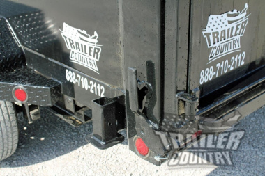 New Brand New Model 7'x16' Tandem Axle, Gooseneck, Scissor Hoist Hydraulic Dump