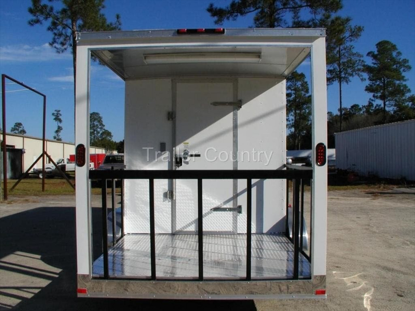 New 2026 NEW 7x20FT Concession w/Porch, 4FT Hood, 7FT Height, Concession Window