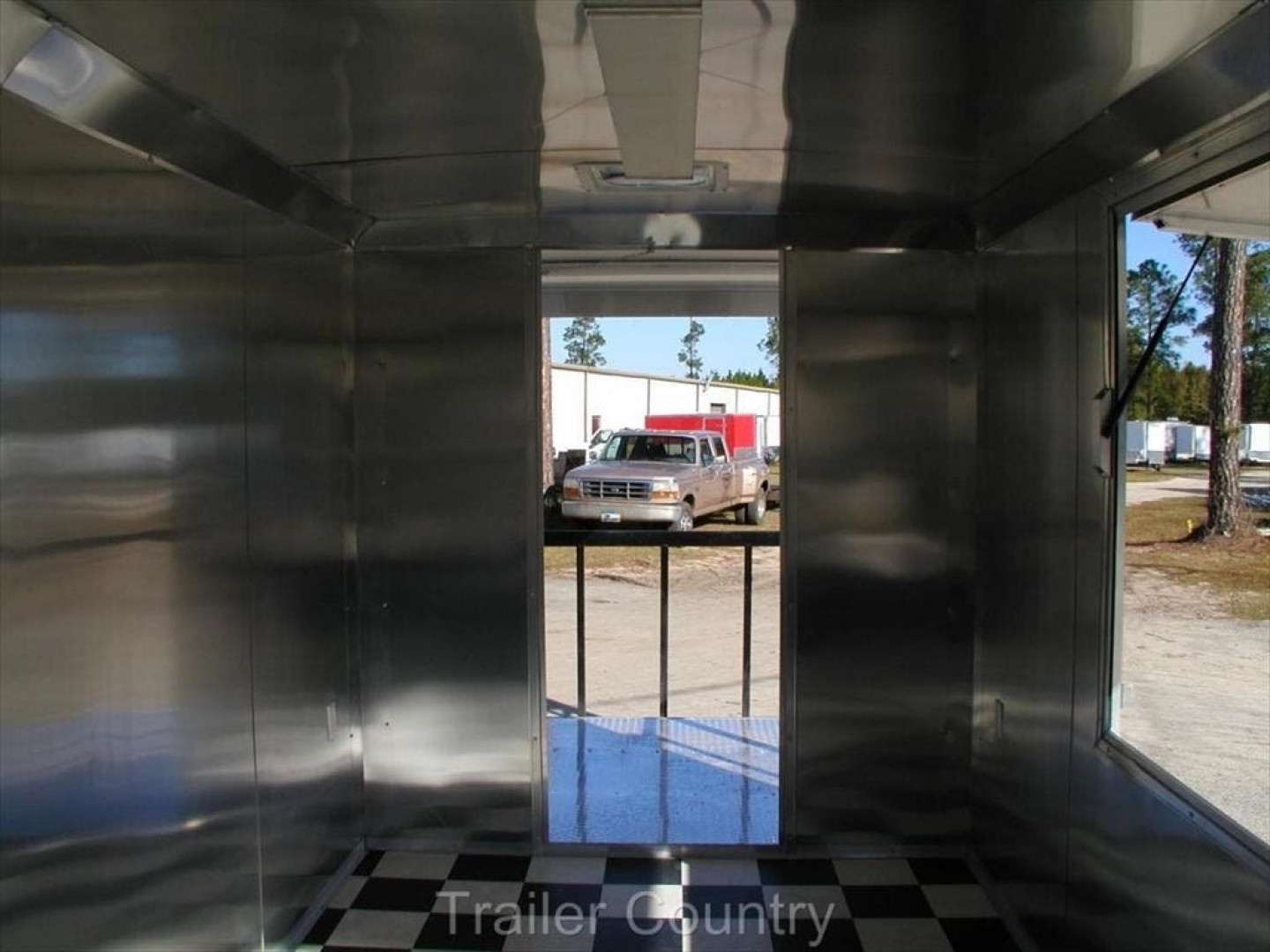 New 2026 NEW 7x20FT Concession w/Porch, 4FT Hood, 7FT Height, Concession Window