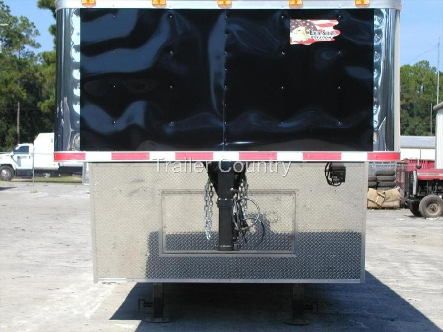 New 2026 Brand New Model 8.5x40 (32 + 8' RISER) Triple Axle, Enclosed ...